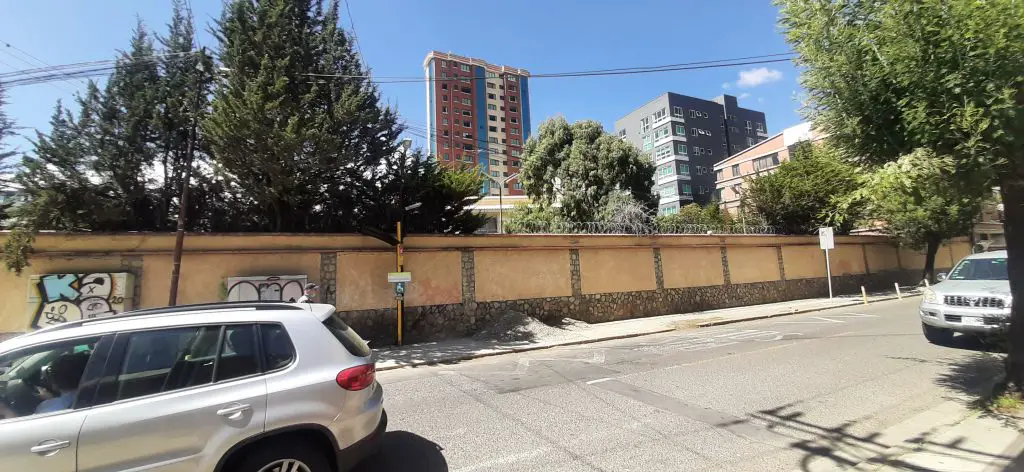 One of the few expensive land lots available in Calacoto La Paz Bolivia