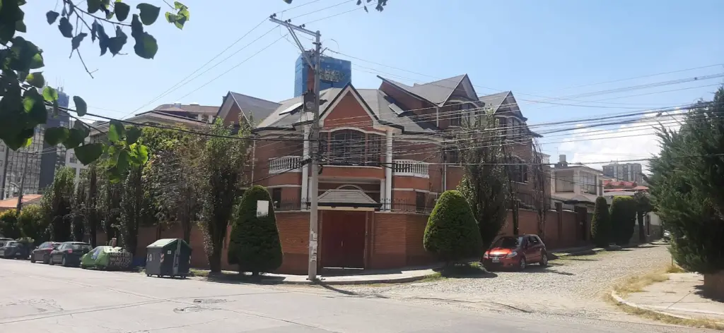 A rich people's home, in the South Zones of La Paz City, Bolivia