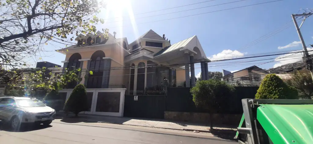 A house from a whealthy family, in La Paz, Bolivia