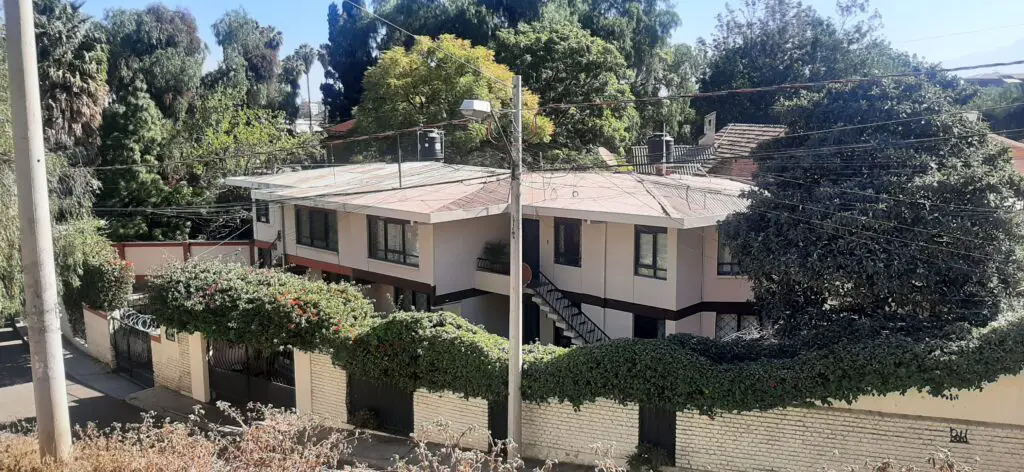 A rich people's home in Cochabamba, Bolivia