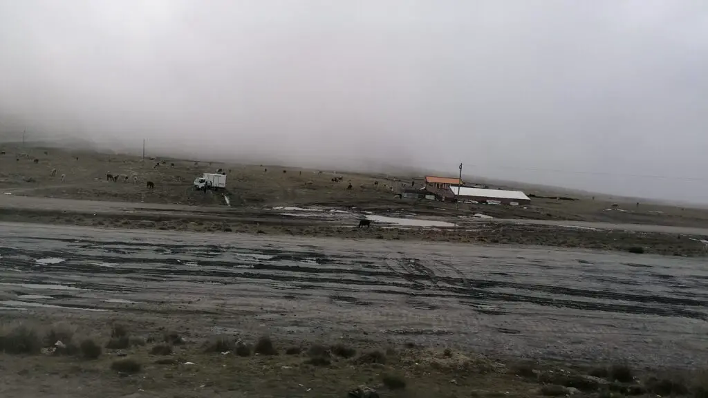 Rural house in the Altiplano, La Paz, Bolivia