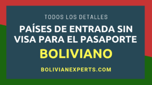 Lee más sobre el artículo Países Libres de Visa Para el Pasaporte Boliviano, Guia Completa