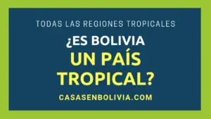 Lee más sobre el artículo ¿Es Bolivia un País Tropical? Cada Región Tropical Detallada