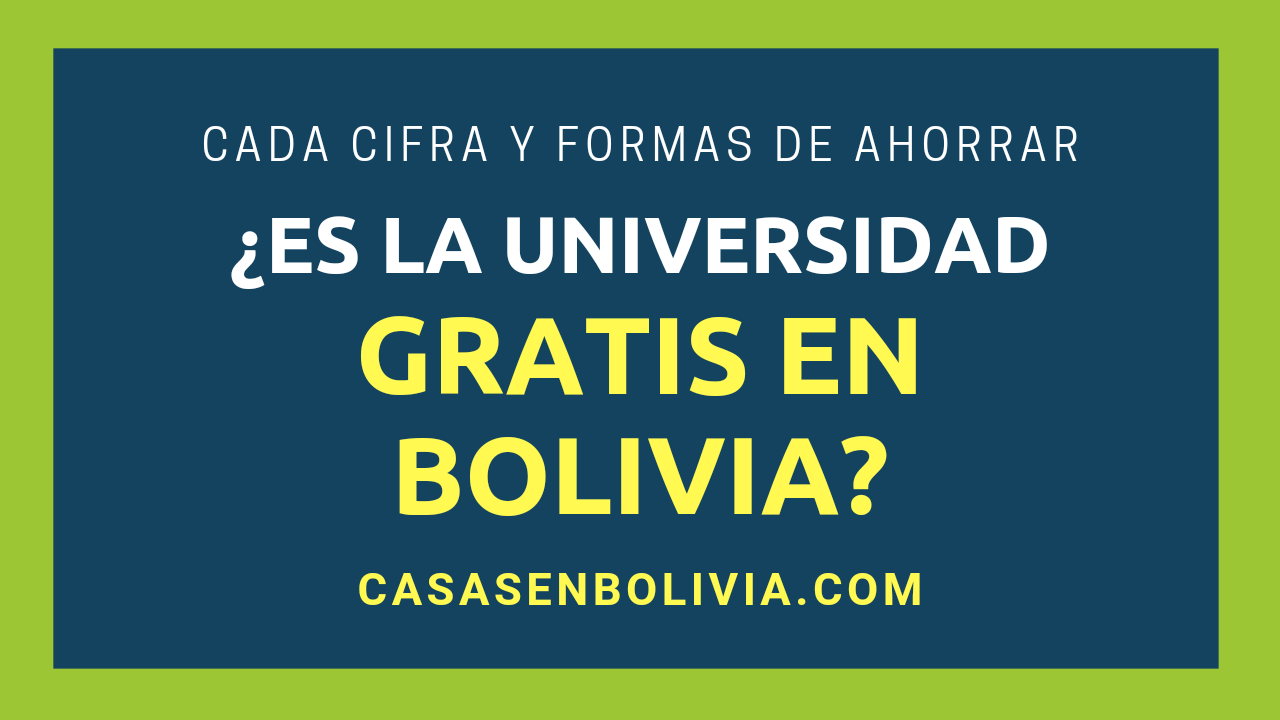 Lee más sobre el artículo ¿Es la Universidad Gratis en Bolivia? Todos los Detalles y Cifras