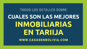 Lee más sobre el artículo Revisión: Las Mejores Inmobiliarias de Tarija