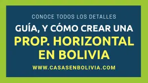 Lee más sobre el artículo La Propiedad Horizontal en Bolivia, Todos los Detalles