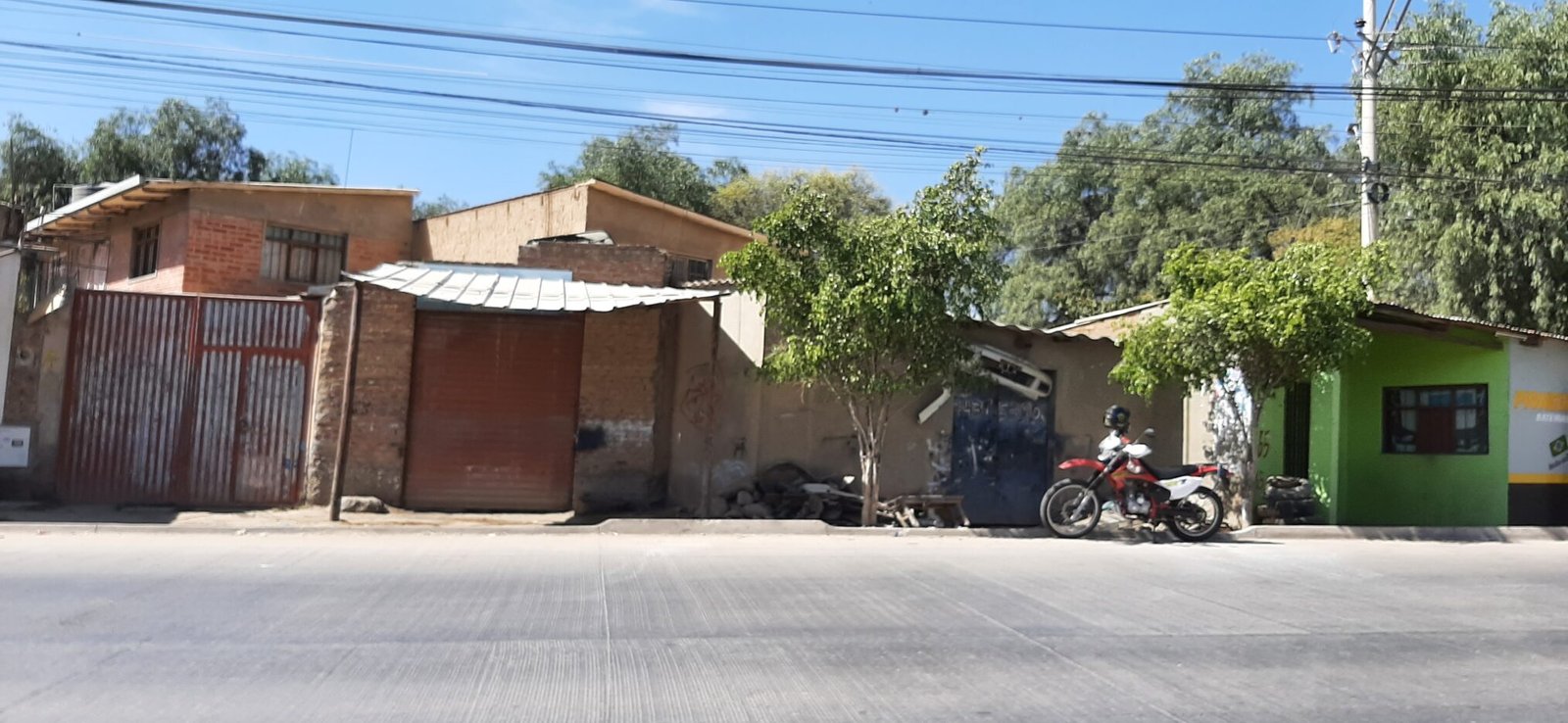 Casas de gente pobre, en la ciudad de Cochabamba, Bolivia