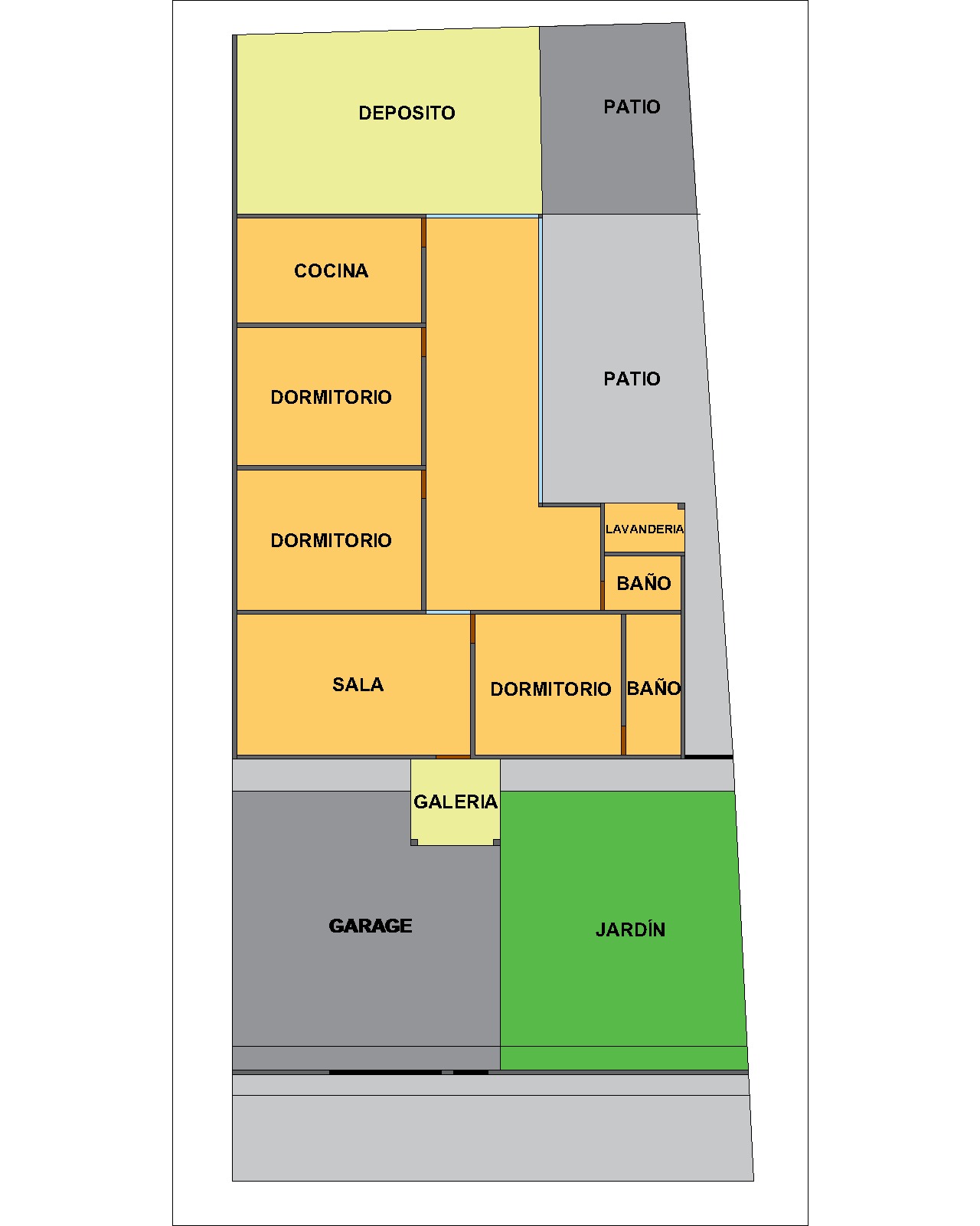 plano de casa oficina