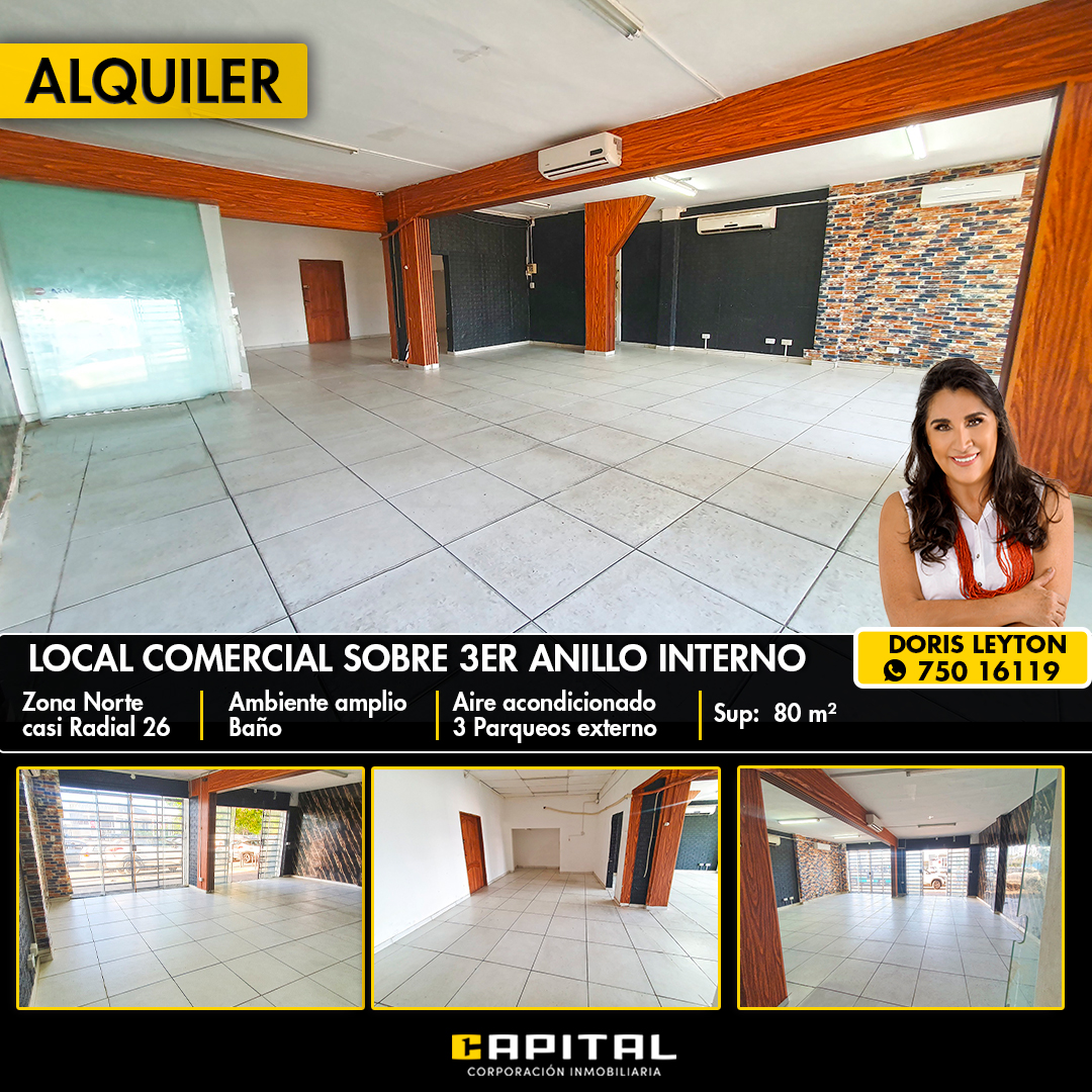 doris local alquiler sobre anillo zonanorte radial26 santacruz bolivia