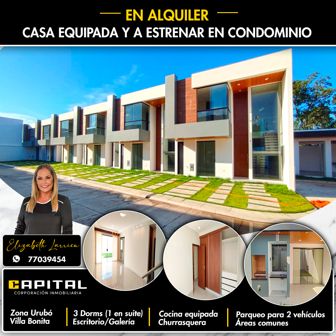 casa en alquiler zona urubo villa bonita santa cruz bolivia 1 (1)