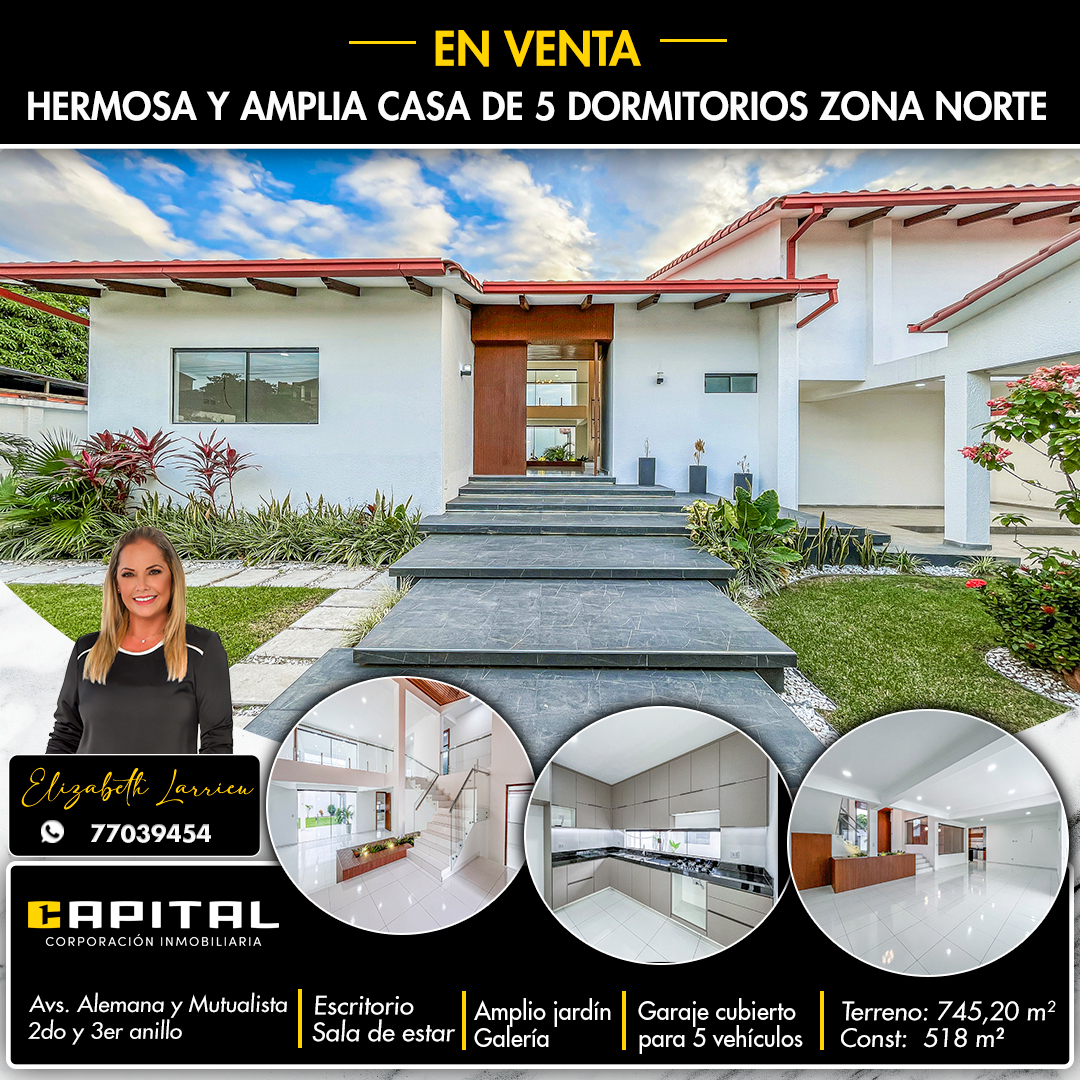 casa en venta zona norte avenidas alemana y mutualista 2do y 3er anillo santa cruz bolivia capitalcorp (1)