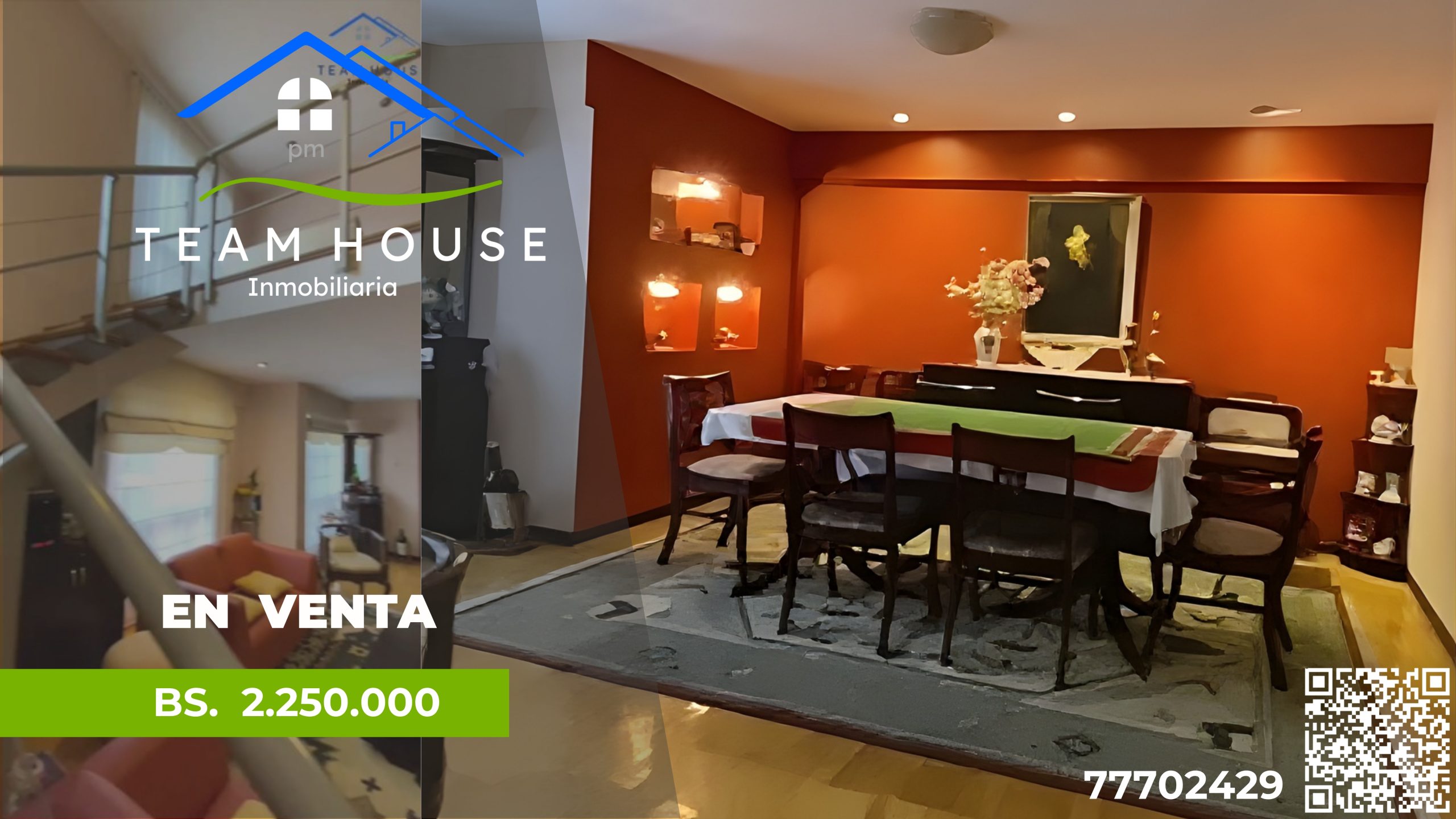 ‼ACHUMANI‼, bello penthouse dúplex en venta