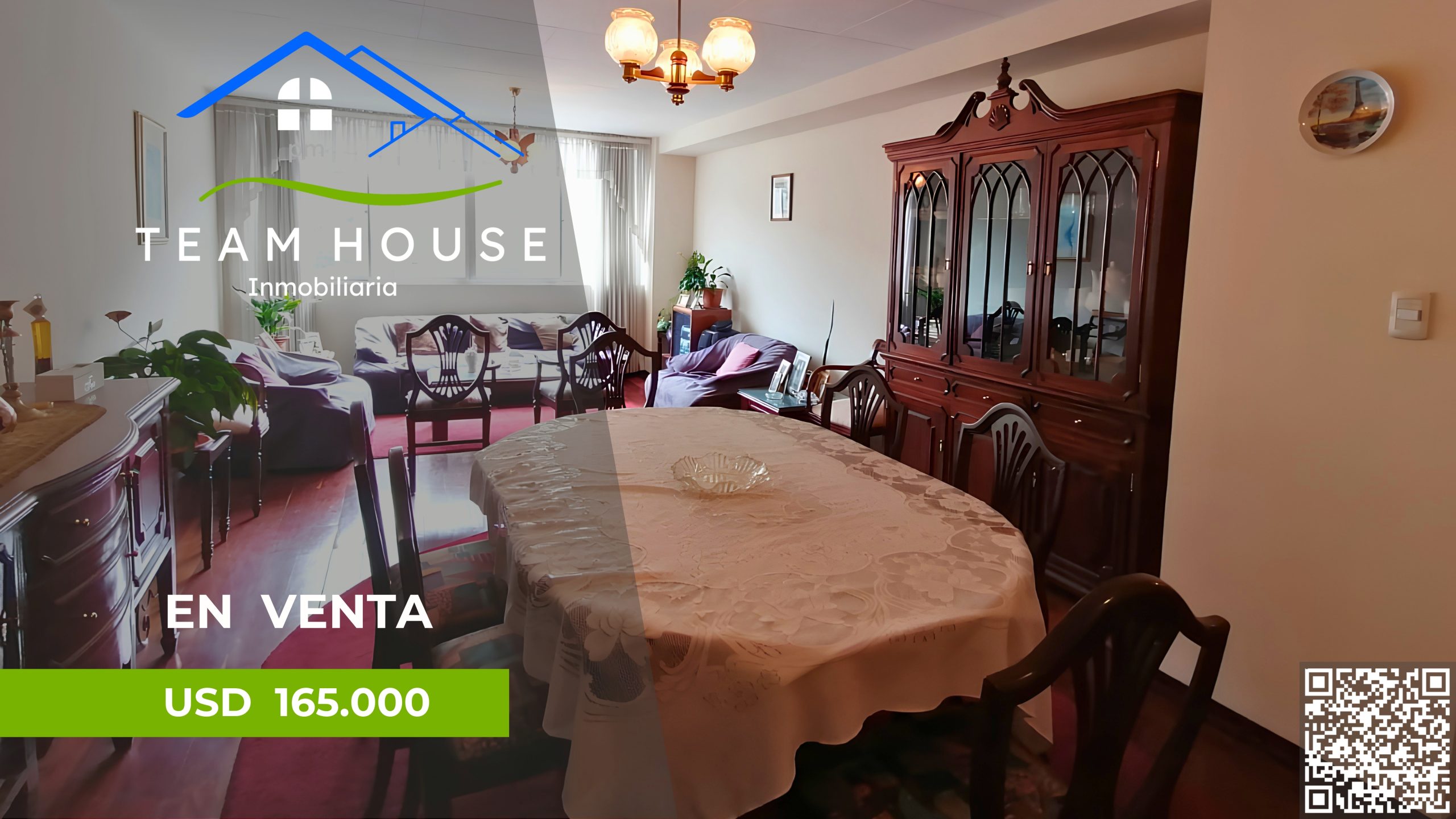 🏢 OBRAJES, amplio departamento de 3 dormitorios en venta