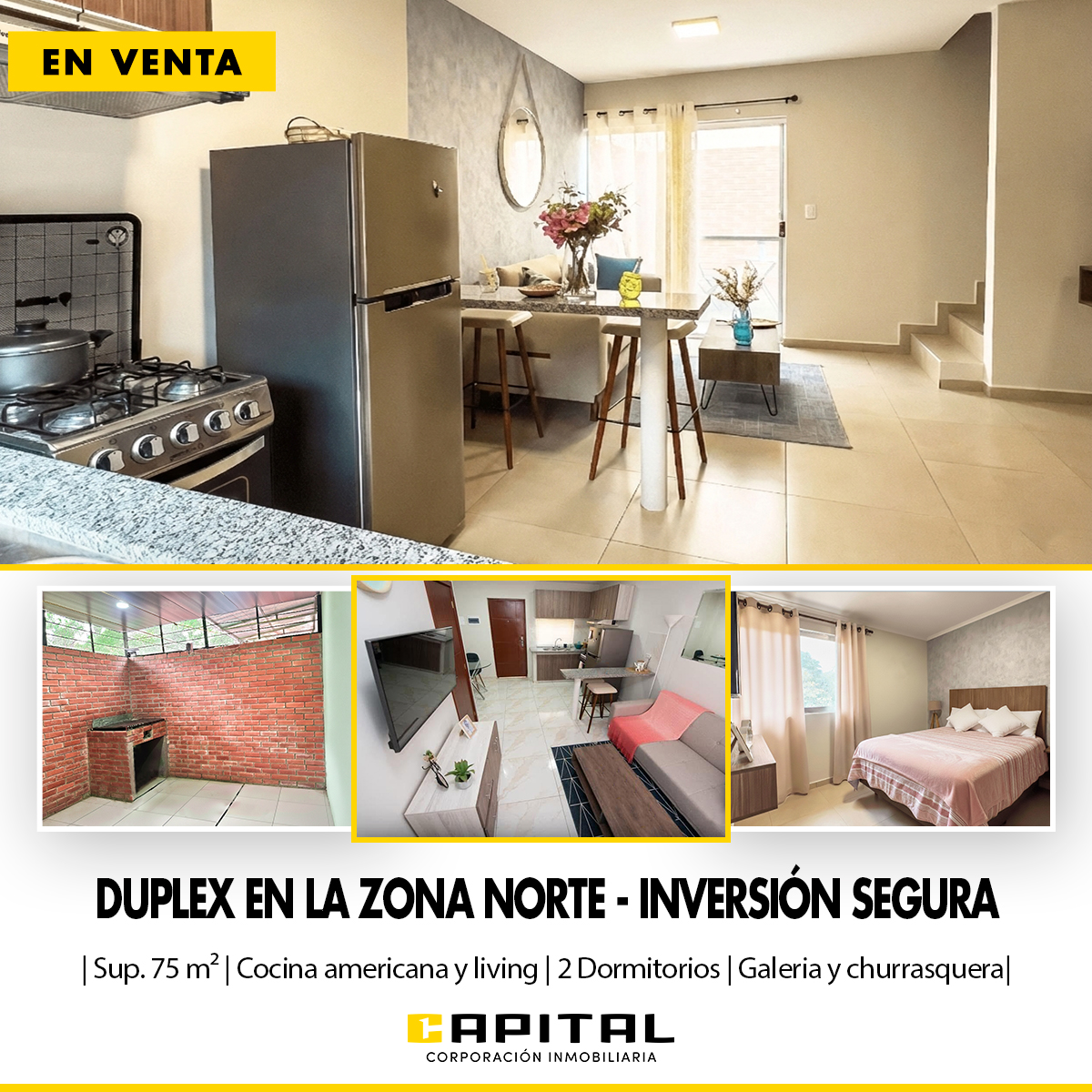 Dúplex en Zona Norte – Tu inversión inteligente en la zona de mayor crecimiento de la ciudad.