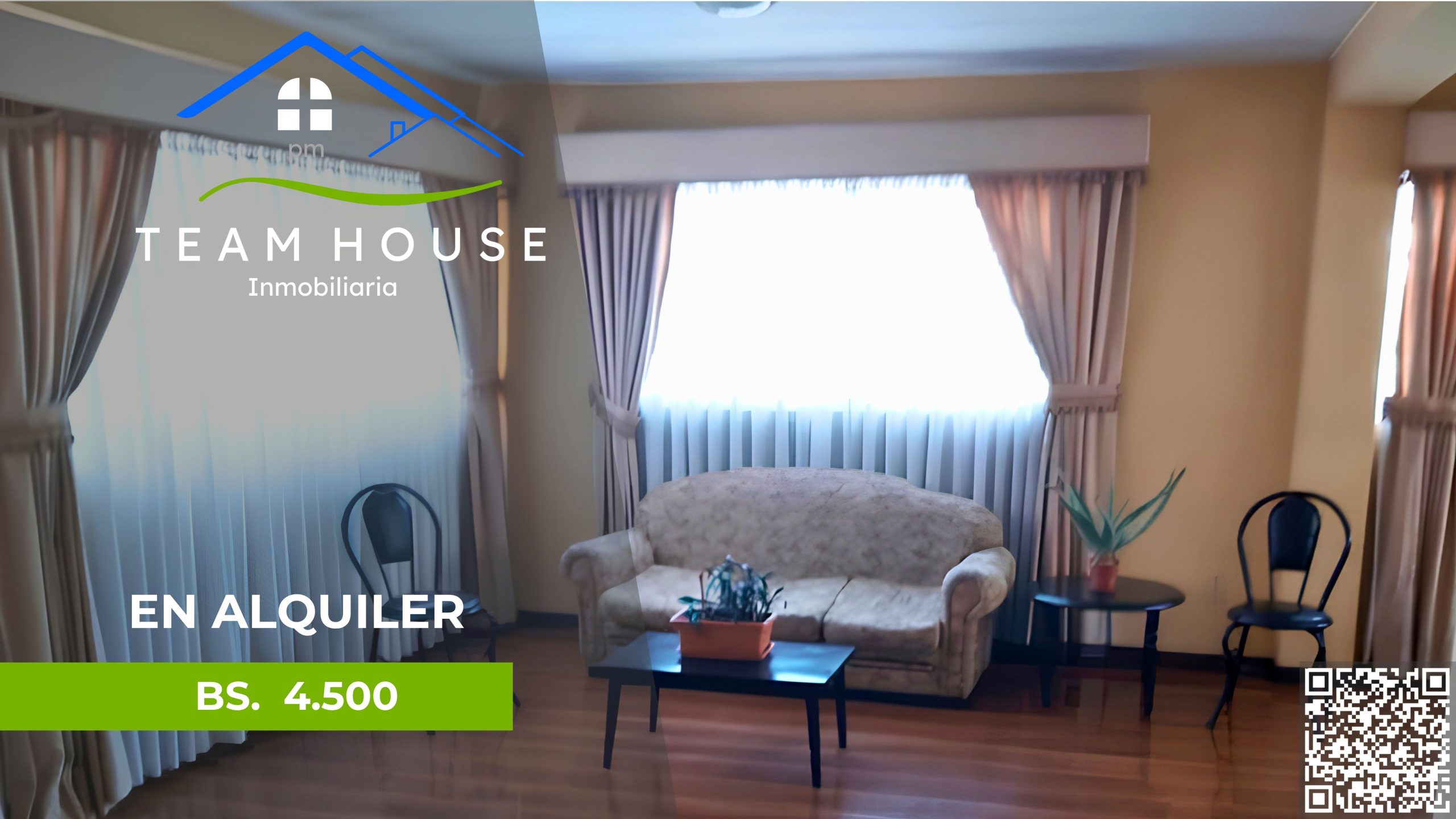 ‼️CALACOTO, amplio departamento duplex amoblado en alquiler