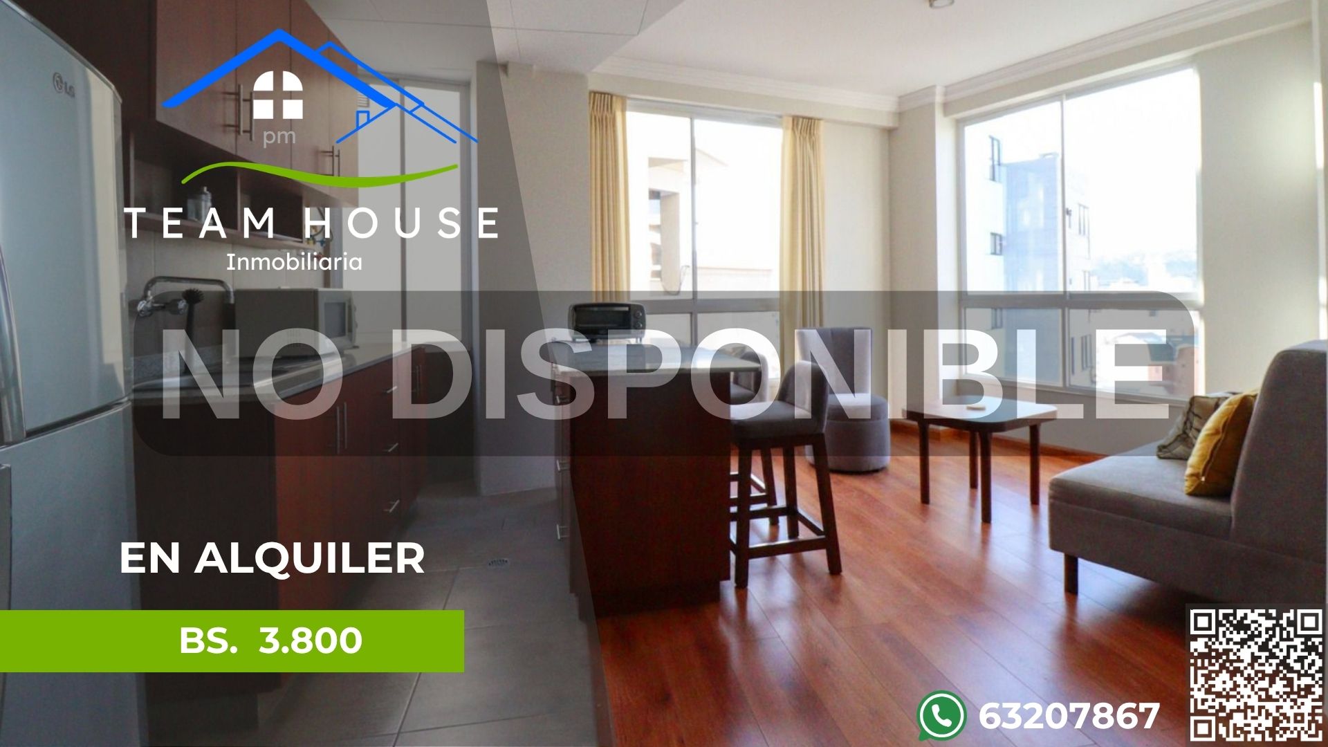 🏢SAN MIGUEL, precioso departamento amoblado y equipado en alquiler